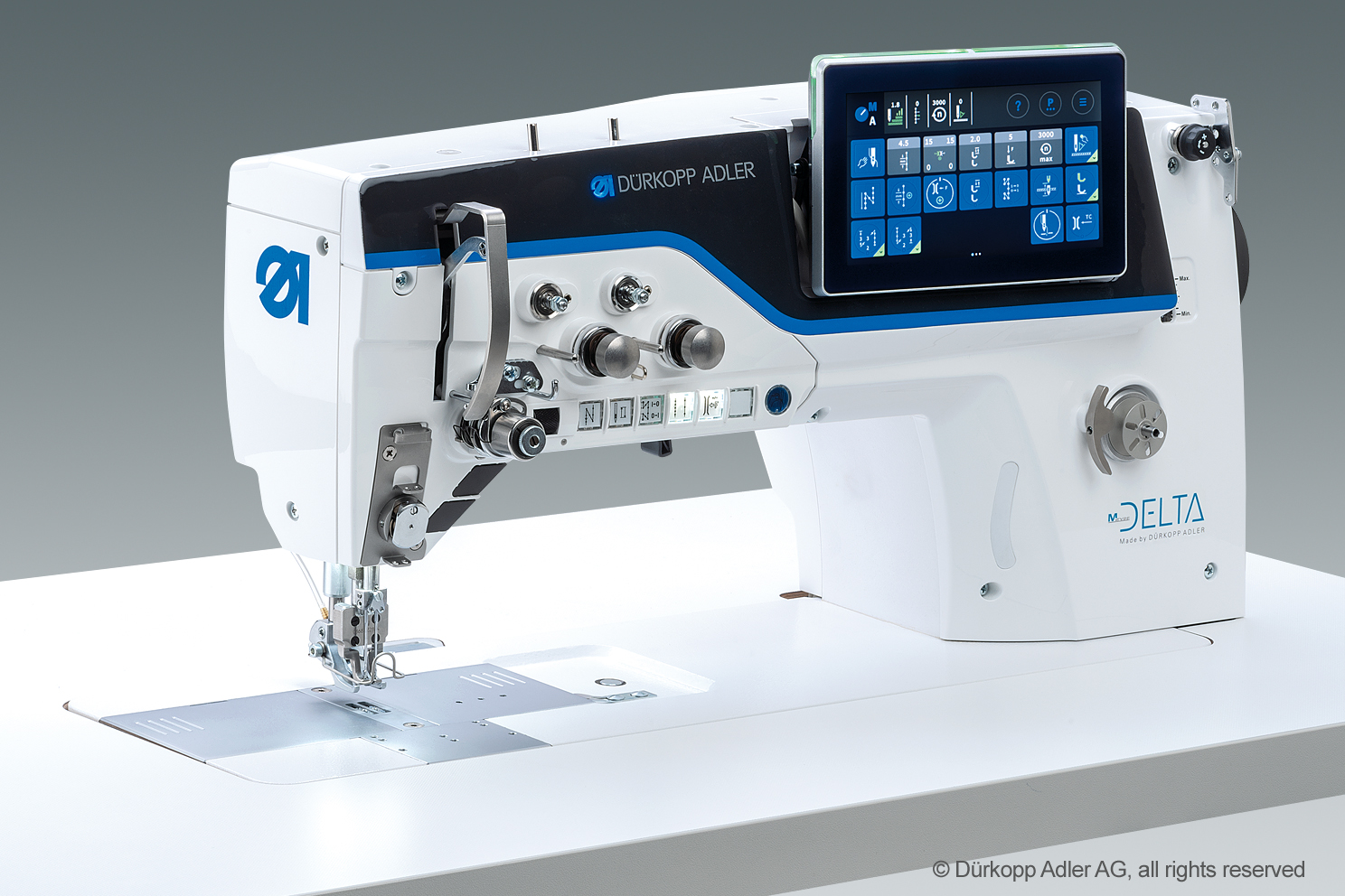 M-TYPE D867 DELTA – Latest control technology for precise and repeatable sewing processes
