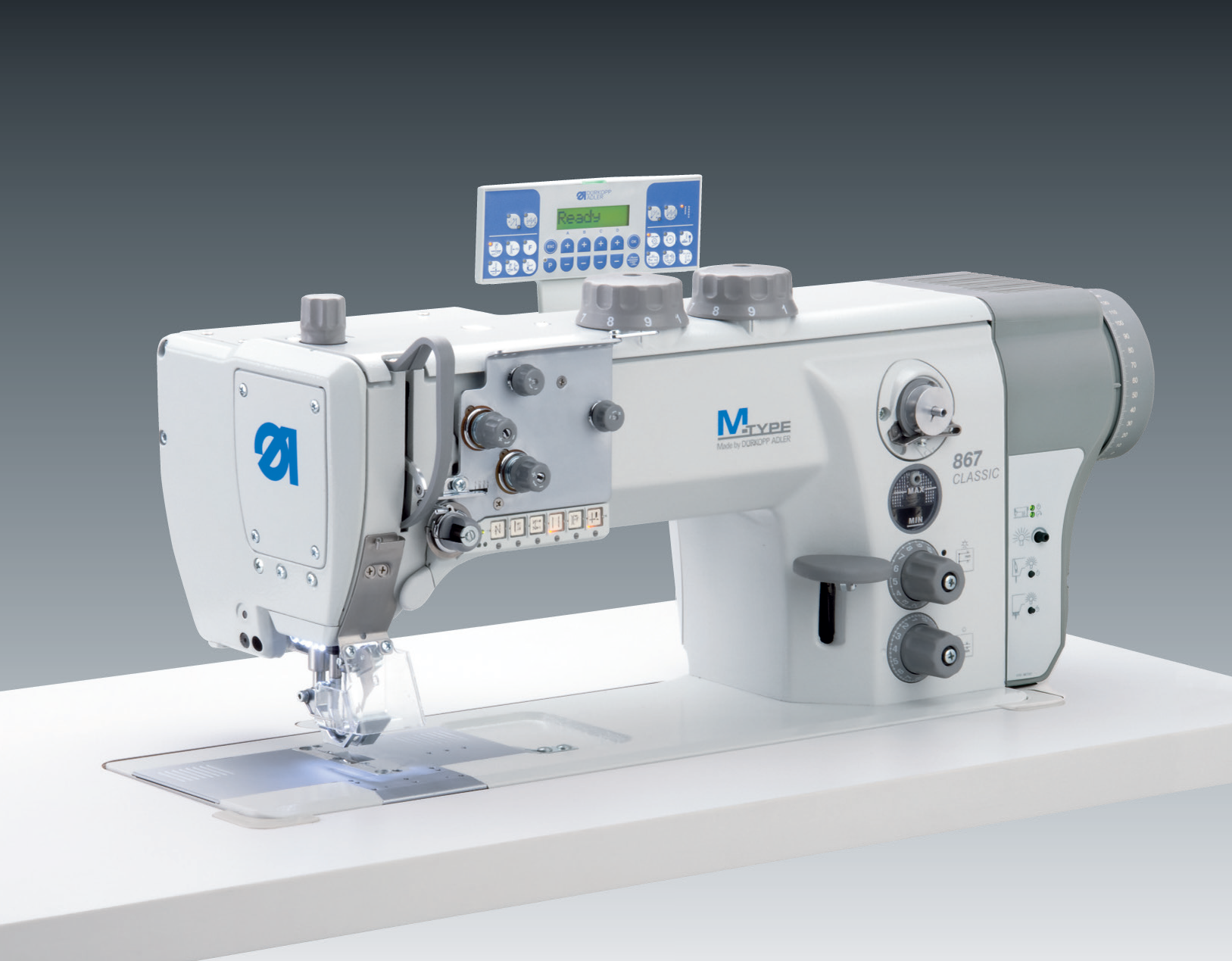 M-TYPE 867-M CLASSIC VF – the special machine for simultaneous sewing and trimming