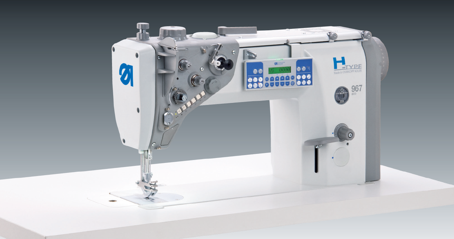 H-TYPE class 967 – ECO version of the flat bed machine for extreme applications