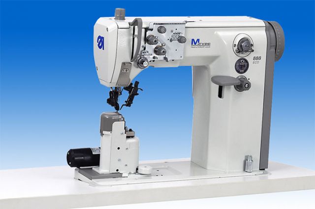 M-TYPE Left-hand post bed machines for inserting lining and undertrimming