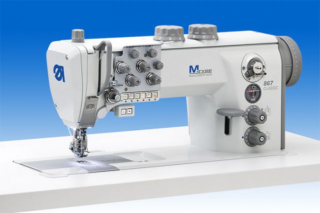 M-TYPE 867 CLASSIC – the flat bed machine with disconnectable needle bars